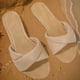 thumbnail image 4 of Sandalias Planas Senadas Mujeres Con Cuero Suave para Interiores Al Aire Libre, 4 of 8