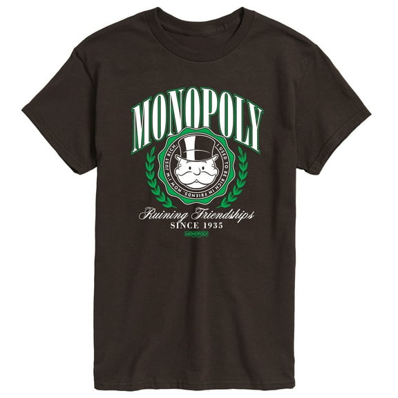 Monopoly - Monopoly Collegiate - Men's Short Sleeve Graphic T-Shirt