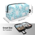 thumbnail image 4 of Goofa Cute Rabbit Printed Toiletry Bag with Handle,Large Capacity Travel Makeup Cosmetic Bag for Women, Carry on Airport Airline Compliant Bag, 4 of 9