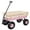 Pink+Natural Wood, variant on Heavy Duty Wagon with Handle, SHINPT Garden Cart and Wagon with Air Tires, Outdoor Gardening Cart with Wooden Side Panels, Utility Trailer with Metal Wheel Barrow, All Terrain Wagon for Yard, Lawn