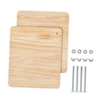 thumbnail image 2 of Rongfmy Wooden Book Press Easy Assemble Bookbinding Press for Desktop Home Cardboard 29x19cm, 2 of 9