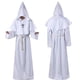 thumbnail image 2 of Clearance Halloween Costume Dress Up Product Information: Polyester Imported Pull-On Closure Machine Wash ▶MATERIAL: High Q Long Sleeved Monk Costume Monk Robe Wizardrobe Halloween Ghost, 2 of 5