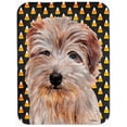 thumbnail image 1 of Carolines Treasures SC9664LCB Norfolk Terrier Candy Corn Halloween Glass Cutting Board - Large, 1 of 1