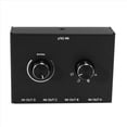thumbnail image 4 of 3X 4 Port Audio Switch, 3.5mm Audio Switcher, Stereo AUX Audio , 4 Input 1Output/1Input 4 Output Switcher Box,3 x 3.5mm Audio Switch Switcher 3 x 3.5mm Audio cable,Black, 4 of 8