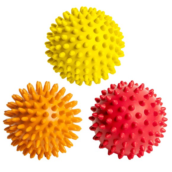 Bolas de masaje con puntas OCTOROX para pies, espalda, manos y músculos