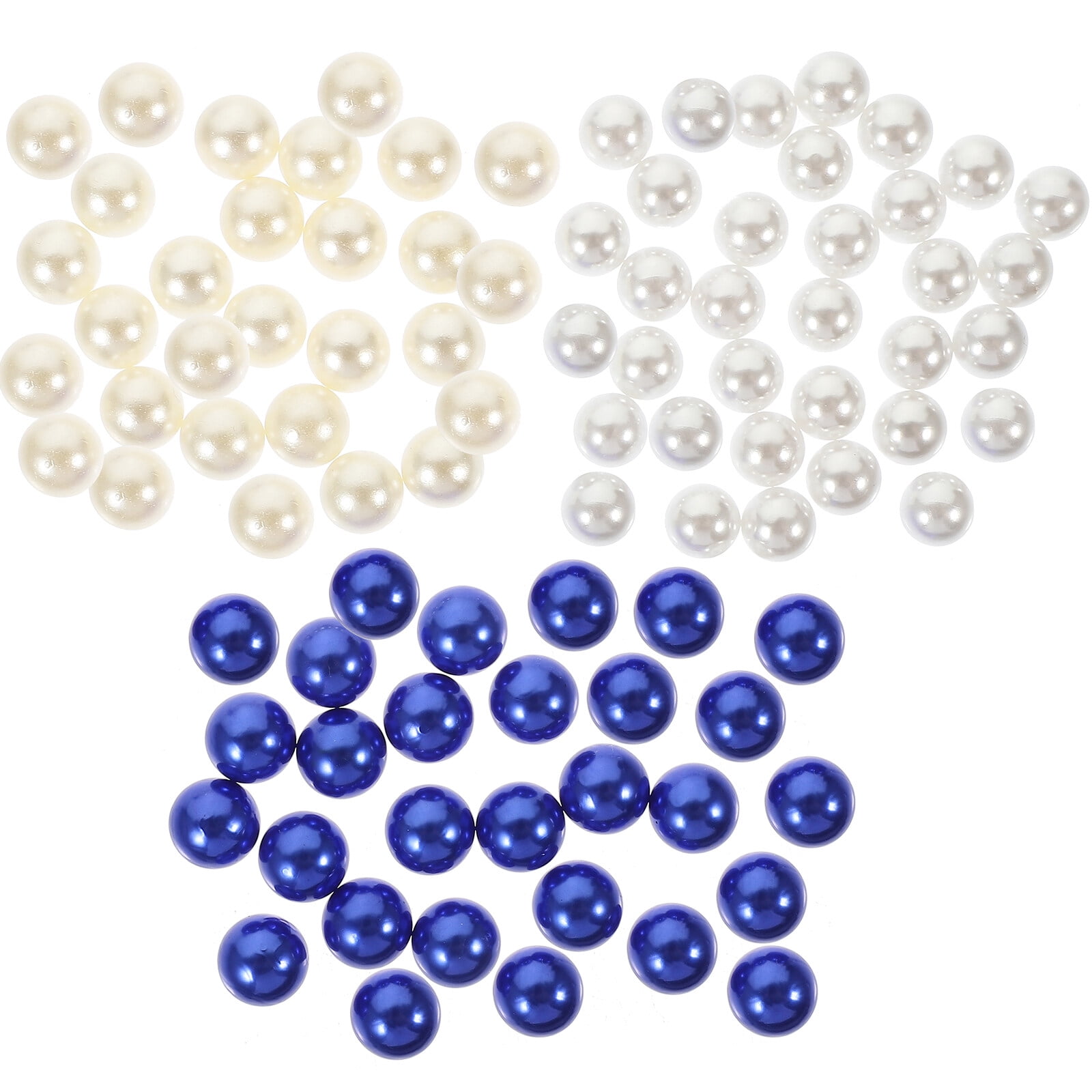 200Pcs Floating No Holes Pearls Faux Pearls Vase Filler Floating Pearl