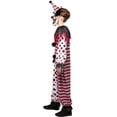 Way To Celebrate, Creepy Clown Halloween Costume, Boys XL (14/16