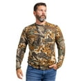 thumbnail image 3 of Realtree Men's Camo Bamboo Ulta Soft Long Sleeve Men's Crew Neck Shirt |Size S-5XL, 3 of 9