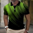 thumbnail image 2 of Rrunsv Mens Polo Shirts Mens Golf Polo Shirts - Short Sleeve Workout Polos Quick Dry T-Shirt Green,M, 2 of 5