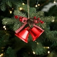 thumbnail image 2 of Feltree Christmas Metal Cow Pendant Iron Horn Ornament Suitable for Decorative Scenes, 2 of 8