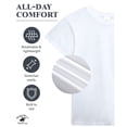 thumbnail image 7 of Beverly Hills Polo Club Boys Undershirts Kids Sleeveless Tank Tops & Boys Short Sleeve Shirts 4 Pack, 7 of 7