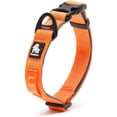 thumbnail image 1 of HAHDAXIA Best Outdoor Adventure Pet Collar Model! 3M Reflective with Aluminum Leash Attachment. Matching Harness and Leash Available! (Medium, Orange), 1 of 4