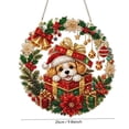 thumbnail image 4 of Diamond Art Kits for Adults, Diamond Paintings Christmas Ornaments, Diy Christmas Wreath Kit for Xmas Tree, Home Door, Window and Wall Decor, 4 of 8
