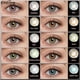 thumbnail image 2 of EYESHARE - 1 par de lentes de contacto de color brillante de 3 tonos para ojos cosméticos lentes de ojos de color, 2 of 4