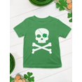 thumbnail image 3 of Tstars Boys Unisex Irish Clover Skull Tee Cool Gifts for Irish Kids St Patricks Day Cool Shirts Gift for Boys Irish Shirt Pride Proud Irish Toddler Kids T Shirt, 3 of 6