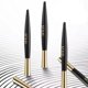 thumbnail image 2 of Shezi Ruijia-Lápiz Delineador de ojos líquido negro, resistente al agua, maquillaje de larga duración, suave, secado rápido, dorado, Cosméticos de diosa （2pcs, 2 of 5