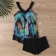 thumbnail image 4 of Trajes de Baño de Bikini de Mujer Grande Impresión Dividida Traje de Baño Falda de Dos Piezas, Bikini de Playa Sexy para el Verano, 4 of 5