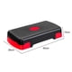 thumbnail image 5 of Pedales De Fitness Aerobic Fitness Stepper equipo de entrenamiento en casa estable ajustable (negro rojo), 5 of 9