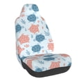 thumbnail image 1 of Wukai Sea Turtle Full Set Car Seat Covers with Soft Padding Universal Auto Front Seats Protector and Cushion Mat, 1 of 5
