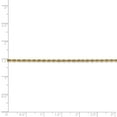 thumbnail image 4 of 14K Yellow Gold 2.00mm Diamond Cut Quadruple Rope Chain, 4 of 6