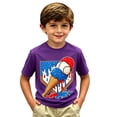 thumbnail image 3 of T-shirt Garçon Col Rond T-Shirt Graphique T-Shirt d'Été Chemises pour Filles Hauts 12-13 Ans, 3 of 3