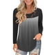 thumbnail image 1 of Camiseta de manga larga con estampado de encaje y cuello redondo para mujer Pompotops gfhjh9016, 1 of 3