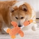 thumbnail image 5 of Juguete indestructible para perros de razas medianas pequeñas | Juguete para morder cachorro de peluche chillón | Tela suave y duradera, cuerda, pelotas | Limpieza dental, alivio de la ansiedad, 5 of 9