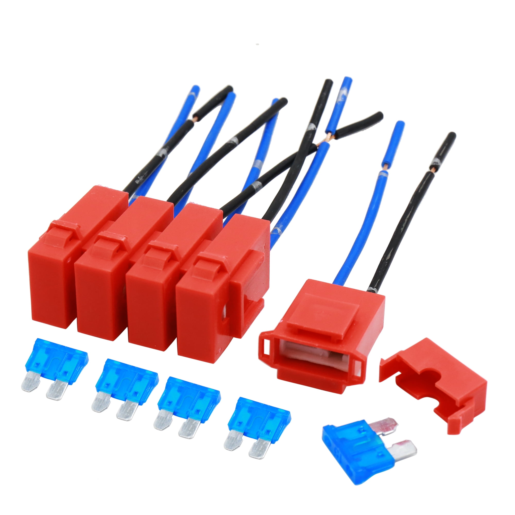5pcs DC 32V Waterproof Car In Line Blade Style Fuse Holder 5pcs DC 32V Waterproof Car In Line Blade Style Fuse Holder