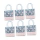 thumbnail image 3 of 6 Piezas Bolsa de Regalo con Asas PVC Transparente Reciclable para Detalle de Fiesta Porta Bouquet Adecuado para Bodas Fiestas Infantiles Shower, 3 of 9
