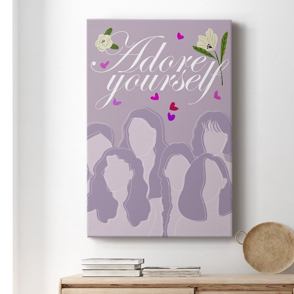 Happy Galentine's Day Collection B Premium Gallery Wrapped Canvas - Ready to Hang