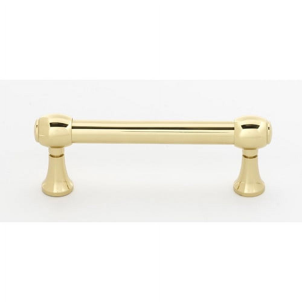 Alno A980-3-BRZ Royale 3" Center To Center Traditional Solid Brass Cabinet Handle / Drawer