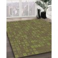thumbnail image 2 of Ahgly Company Indoor Rectangle Patterned Antique Bronze Green Area Rugs, 4' x 6', 2 of 6