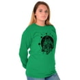 thumbnail image 4 of Cosmos Astronaut Space Stylish Long Sleeve TShirt Men Women Brisco Brands X, 4 of 6