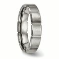 thumbnail image 4 of Bague Rainurée en Titane Brossé/poli 12 Tailles, 4 of 6