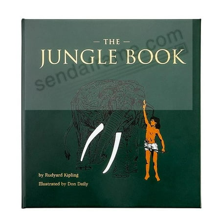 Graphic Image The Jungle Book - Green Bonded Leather