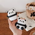 thumbnail image 2 of AirPods Case Cute Cartoon Characters, GMYLE Silicone Protective Shockproof Earbuds Case Cover Skin Compatible for Apple AirPods 1 / 2 (Sitting Panda), 2 of 3