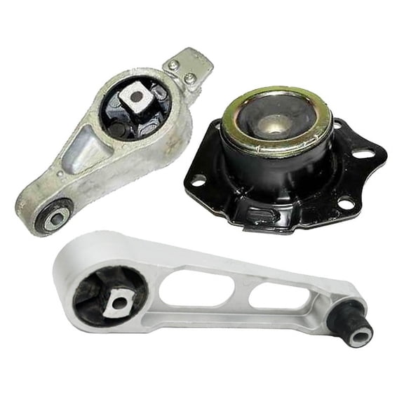 K1234 Fits 2003-2009 Chrysler PT Cruiser 2.4L Turbocharged Motor Mount Set 3pcs : A5406 A2948 A2947