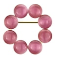 thumbnail image 1 of Alamode LO2886 Women Flash Gold White Metal Brooches with Synthetic in Rose, 1 of 1