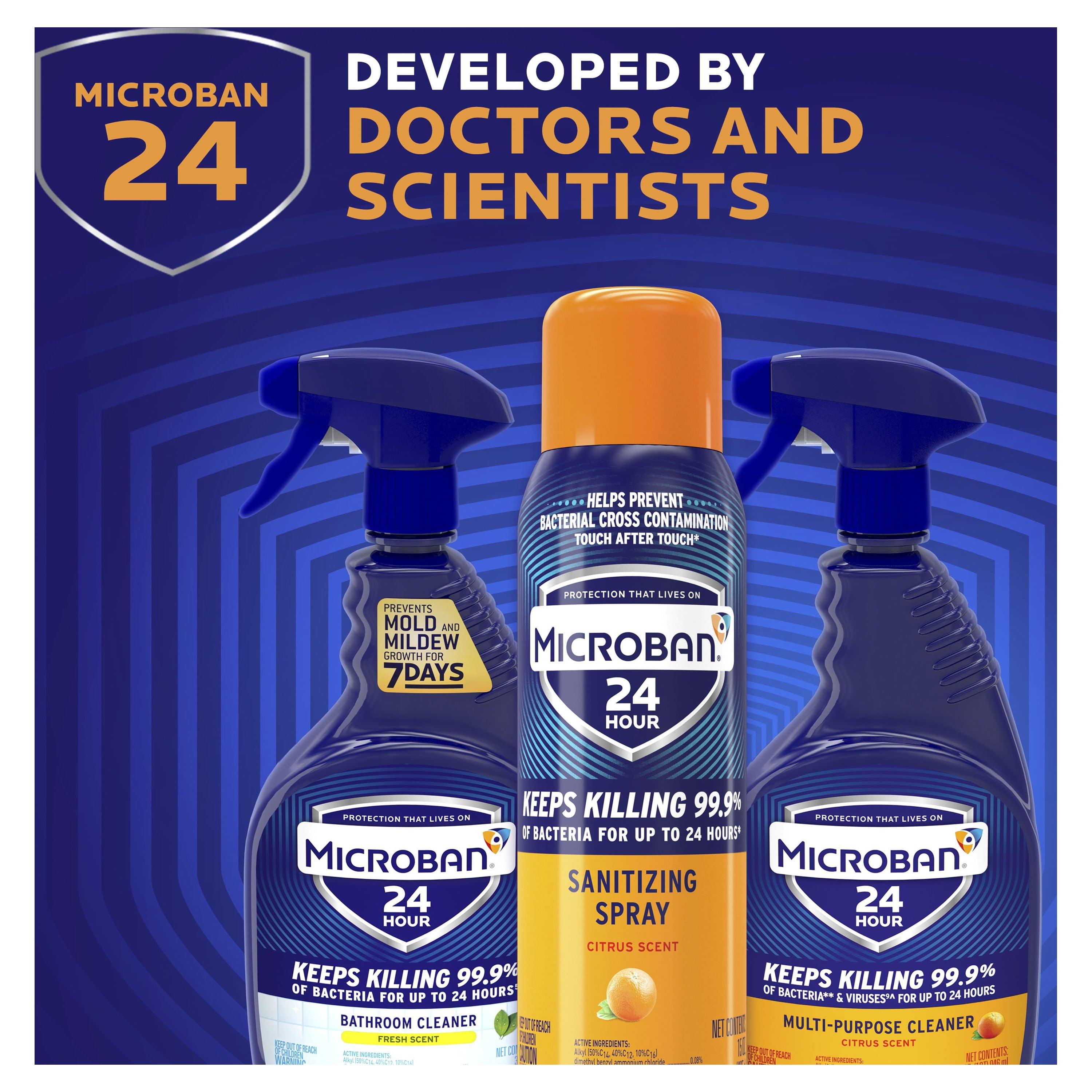 Procter & Gamble Microban 24 Hour Disinfectant Bathroom Cleaner