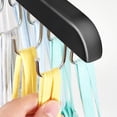 thumbnail image 4 of Popular! Belt Rack, Wardrobe Wooden Belt Storage Rack, Large Capacity Wardrobe Belt Rack With 14 Hooks, Premium Saving Belt RackClearance, 4 of 4
