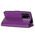 thumbnail image 3 of Dteck Case For Samsung Galaxy Note 20 Ultra (6.9 inches), Magnetic PU Leather Wallet Strap Case Flip with 9 ID&Credit Card Slots Pocket Stand Protective Phone Cover ,Purple, 3 of 5