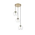 thumbnail image 4 of Lámpara Colgante Living District Baxter 3 Luces Latón 110V, 4 of 9