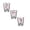 Clear 3PCS, variant on WEIOUKC Shot Glasses Measuring Cup Set,Espresso Shot Glasses Liquid Heavy Glass,26-Incremental Measurement 1oz, 6 Tsp, 2 Tbs, 30ml