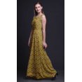 thumbnail image 4 of Bimba Ikat Robe Longue Décontractée Sans Manches à Col Rond pour Femmes, Imprimée - Très Petit, 4 of 6