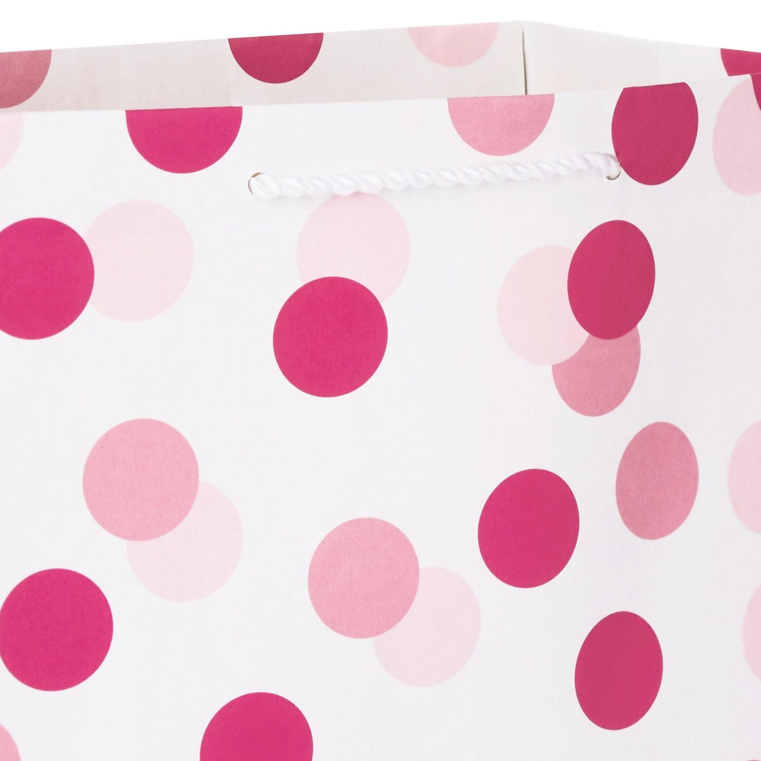 Paquet de 3 grands sacs-cadeaux de 11 po – Hallmark (« Happy Mother's Day », pois roses, fleurs roses)