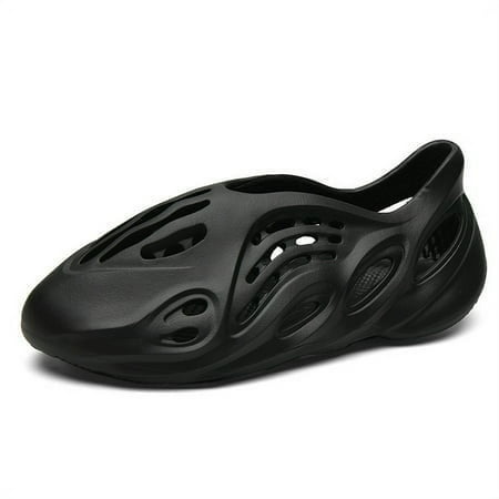 

Mens Womens Breathable Garden Shoes Lightweight Quick Dry Clogs Shoes Slip On Sneakers Beach Sport Sandals（Black 10）