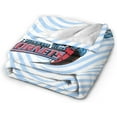 thumbnail image 2 of Delaware State University Logo Fleece Blanket, Very Soft Microfiber Flannel Blanket for Couch Warm and Cozy for All Seasons, 2 of 6