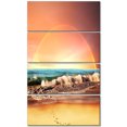 thumbnail image 2 of Design Art - Majestic Rainbow over Seashore, 2 of 3