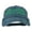 Navy, variant on Four Leaf Clover Good Luck Embroidered Washed Cap - Black OSFM
