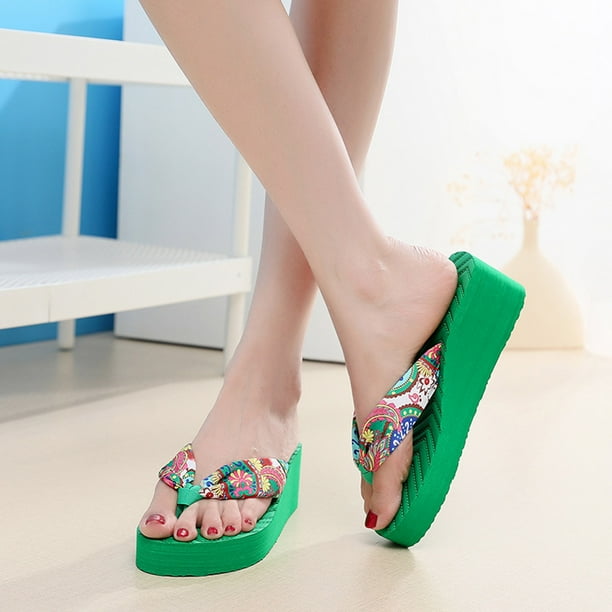 セール* Cart Flip-Flops*バンダナサンダル ZTTD Fashion Spring And Summer Women Slippers Flip Flops
